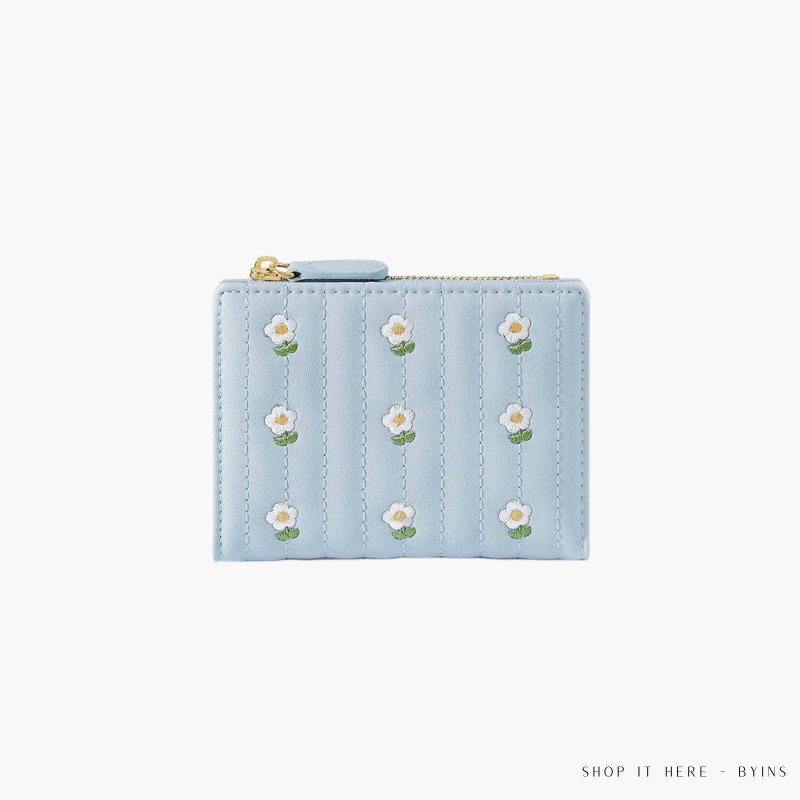 Daisy Purse Blue